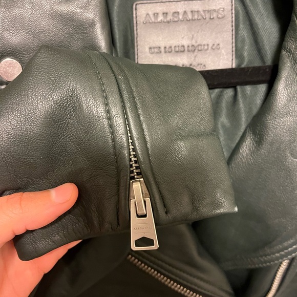 All saints green jacket - Picture 4 of 4